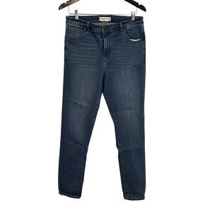 Abercrombie Fitch Super Skinny High Rise Jeans Women Size 31x12 Blue‎ Denim